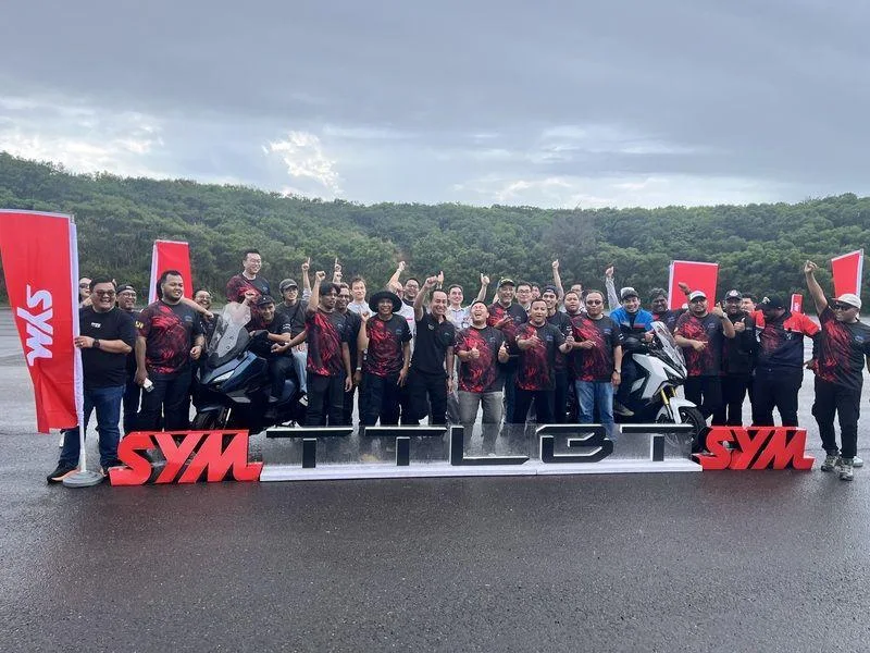 SYM prepares ADXTG 400 for Malaysian market with Taiwan test ride event SYM prepares ADXTG 400 for Malaysian market with Taiwan test ride event