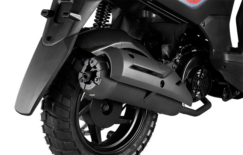 125cc muffler