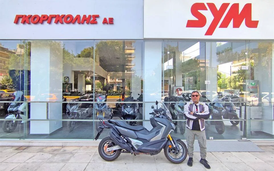 SYM ADXTG 400 Conquers "Arctic Route 2025"