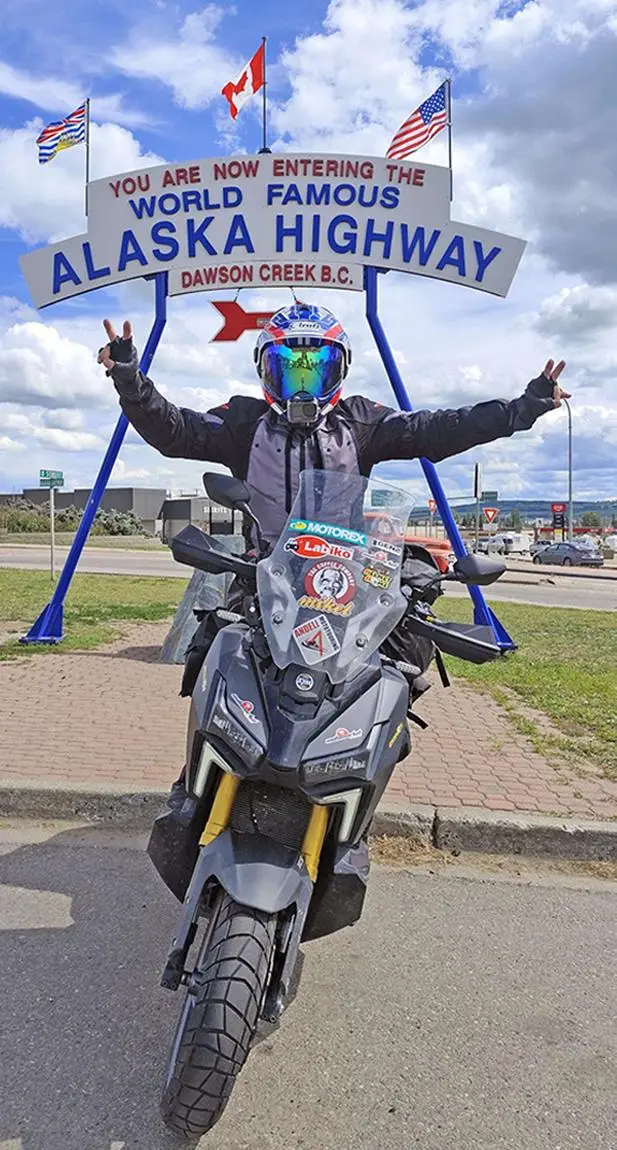 SYM ADXTG 400 Conquers "Arctic Route 2025"