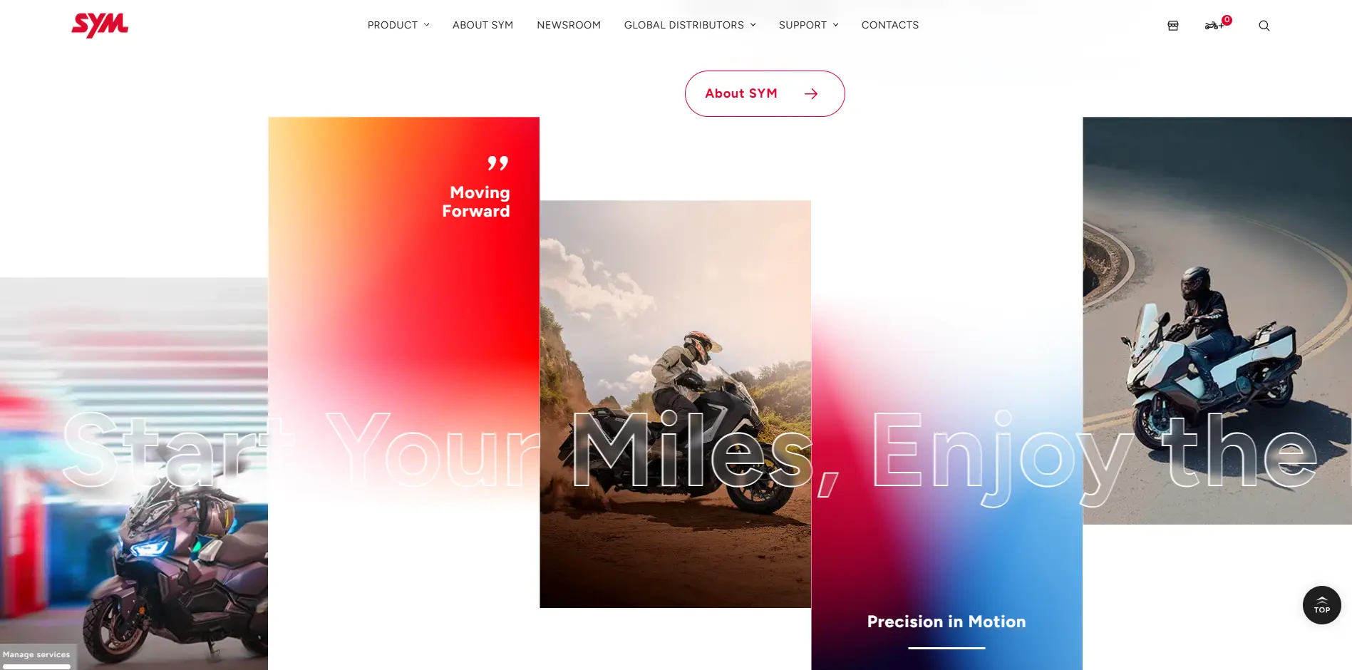 SYM Upgrades Global Website for a New Digital Era