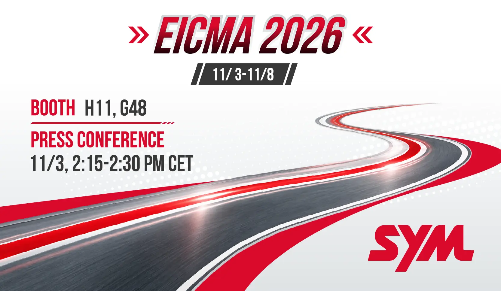 SYM @ EICMA 2026