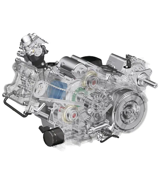 All-new Biaxial Balancer Engine 
