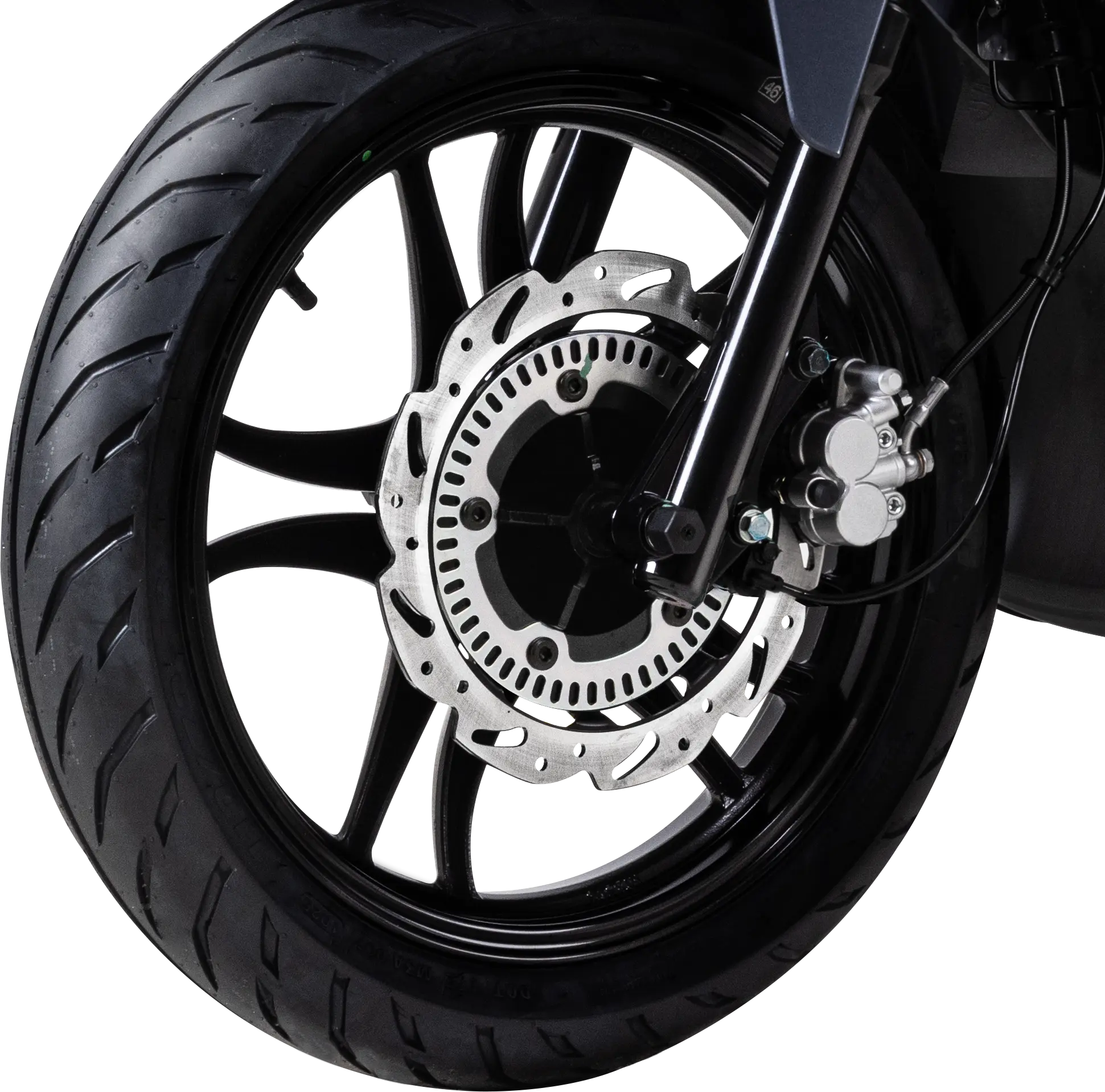 Front and rear disk brake