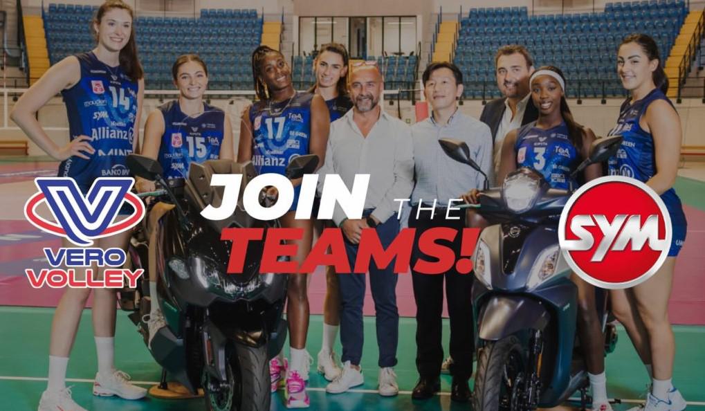 The fantastic SYM booth at 2023 EICMA!