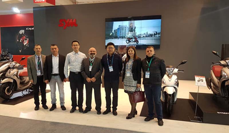 SYM at Eurasia Moto Bike Expo