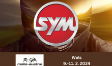 SYM showcased in “moto-austria 2024” at Messe Wels