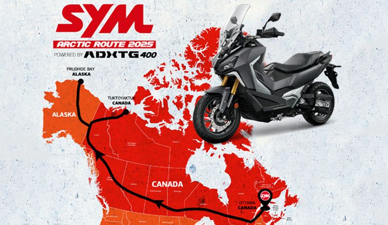 SYM ARCTIC ROUTE 2025- ADXTG 400