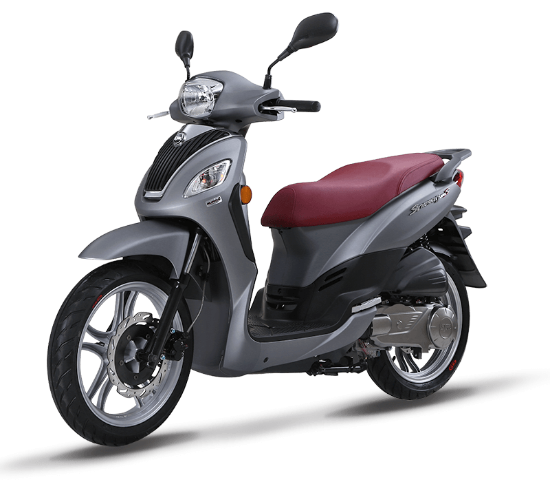 SYM Symphony S 125i Model High-Wheel Scooter With Remarkable Disk Brake
