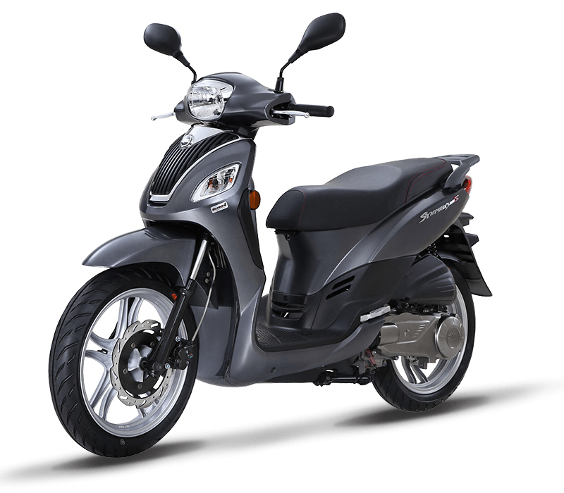SYM Symphony S 125i Model High-Wheel Scooter With Remarkable Disk Brake