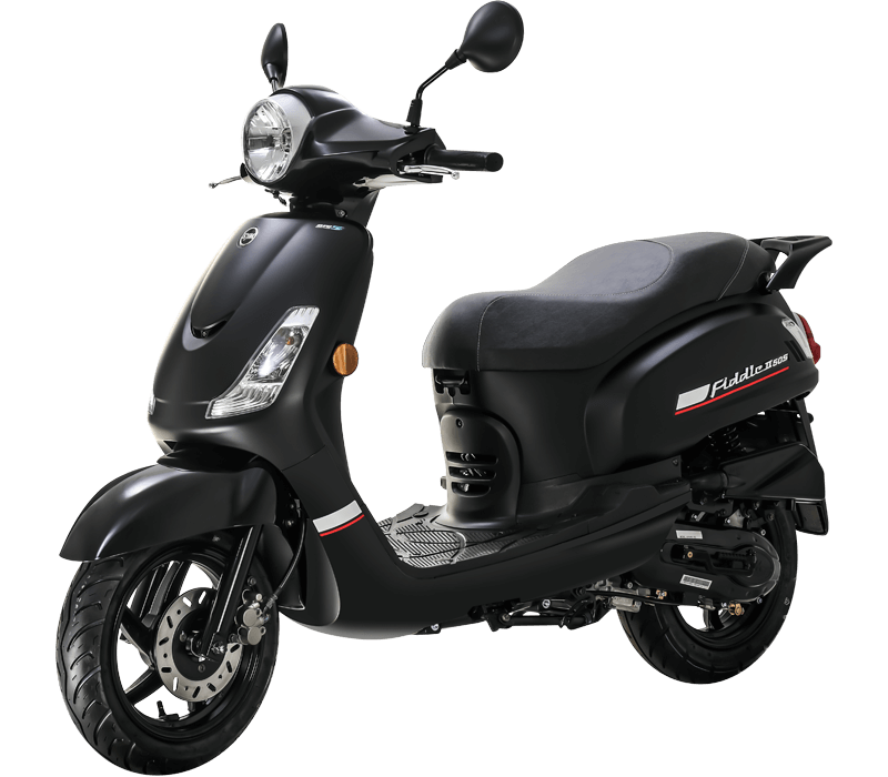 SYM Fiddle II 50 Motorbike | Stylish \u0026 Classic Design from Taiwan Sanyang  Motor