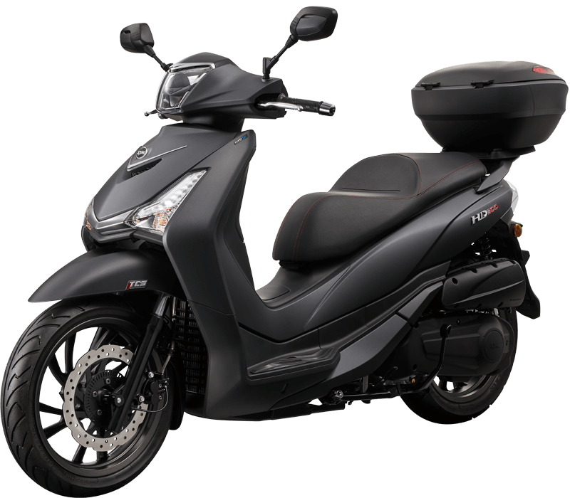SYM HD 300 Liquid-Cooled Scooter with Disk + ABS Brake System