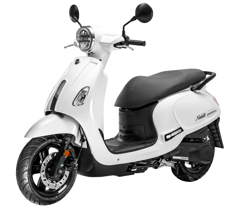 Fiddle 125 Scooter l White